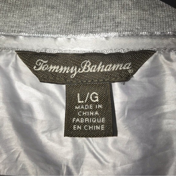 Tommy Bahamas Women's Light Weight Quilted Bomber Jacket // Size Large - Picture 6 of 6